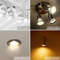 Prix usine Halogène Spot Lumière 12v 220v 28w 35w 42w 50w Mr11 Gu10 Gu4 Mr16 Gu5.3 Halogène Lampe Projecteur