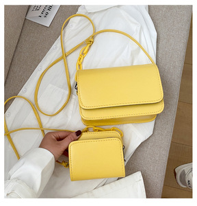 Nuova Versione Coreana della Borsa Semplice e Piccola, Borsa a Tracolla con Texture, <span class=keywords><strong>Mini</strong></span> Borsa Casual da Ragazza.Z0897 - Product Image 1