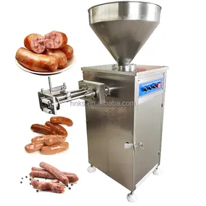 Pneumatic Filler And Twister Stuffing Machine Electric Sausage kink twisting machine Hydraulic Vacuum Sausage Filler Stuffer