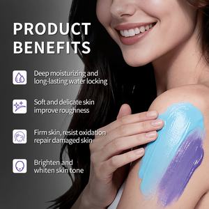 קרם גוף לחות מועשר בשמן זרעי ענבים אורגני, ממצק, נוגד חמצון, עם לוגו מותאם אישית, להזנת העור - Product Image 5