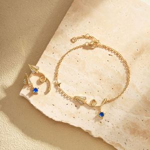 Dylam en Stock Sin Pedido Mínimo Diseño Adorable Plata de Ley 925 Bañada en Oro de 18K Diamante Circonita Cúbica 5A Pendientes de Plata de Ley con Diseño de Avión de Papel - Product Image 3