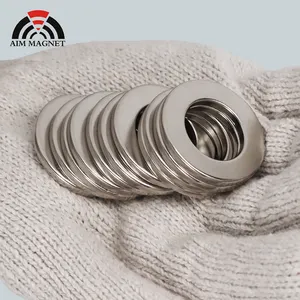 Powerful mass N35-N52 neodymium ring magnets are highly magnetic