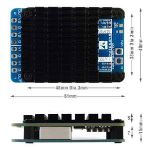MATEKSYS-Module d'alimentation PM20S-2, deux régulateurs de tension abaisseurs indépendants 9V-85V DC <span class=keywords><strong>pour</strong></span> <span class=keywords><strong>drone</strong></span> Lipo RC FPV - Product Image 2