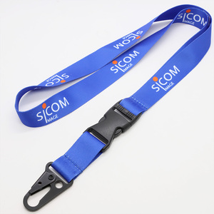 Bán Buôn Đầy Màu Sắc Dây Buộc Tùy Chỉnh Ly Khai Chuyển Nhiệt Keychain Dây Buộc <span class=keywords><strong>Polyester</strong></span> Dây Buộc Với Logo Tùy Chỉnh - Product Image 2