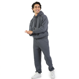 Chándales Personalizados de Alta Calidad, 100% Algodón Pakistaní, Ropa Deportiva Transpirable, Ropa Casual de Invierno, Estampados con Lavado Ácido - Product Image 1