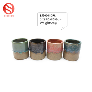 <span class=keywords><strong>Amazon</strong></span> Offre Spéciale simple rond en céramique <span class=keywords><strong>fleur</strong></span> succulente <span class=keywords><strong>pot</strong></span> pour plante artificielle - Product Image 6