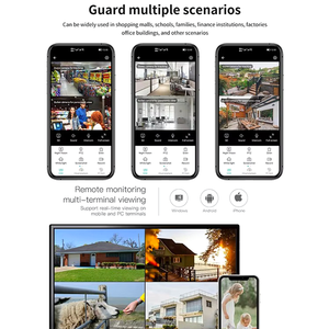 <span class=keywords><strong>Camera</strong></span> an ninh wifi ống kính kép 4MP có phát hiện cháy tầm nhìn ban đêm âm thanh hai chiều giám sát an ninh ngọn lửa nhà báo động - Product Image 6