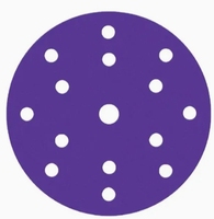 Disque de ponçage en céramique pourpre avec 0 prix d'usine de trous multiples