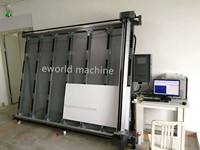 Máquina de Impresión/Corte de Vidrio de Alta Precisión Eworld LASER-2436 2400x3600mm, Motor PLC, Grosor de 3-18mm, 220V/380V, 800W, 0-12m/min