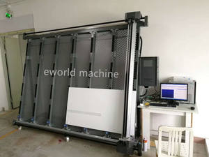 Machine d'impression/découpe de <span class=keywords><strong>verre</strong></span> Eworld LASER-2436 2400x3600mm avec PLC et moteur, épaisseur 3-18mm, 220V/380V, 800W, 0-12m/min - Product Image 4