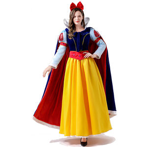 ชุดแฟนซีฮาโลวีนสีขาว ชุดเจ้าหญิงในเทพนิยาย ชุดคอสเพลย์งานเลี้ยง ชุดเจ้าหญิงหิมะ ชุดพิธีกร - Product Image 4