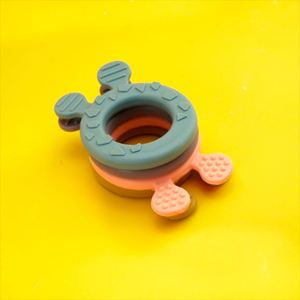 Juego de Mordedores de Silicona para Bebés, Silicona de Grado Alimenticio Orgánica con Características Sensoriales para 0-12 Meses - Product Image 5