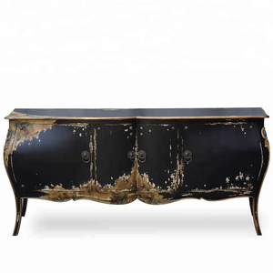 Antike Kommode Französische Möbel Reproduktionen Regal und Lagers chrank Küche Hutch Side board - Bombe Chest - Product Image 5