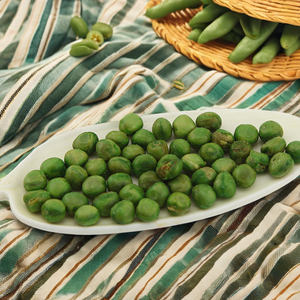 Sac d'emballage en vrac OEM de collations de <span class=keywords><strong>pois</strong></span> verts de qualité supérieure légèrement salées, croustillantes, frites, saveur wasabi, collations de haricots - Product Image 3