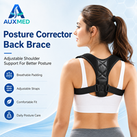 Correcteur de posture respirant en gros, soutien dorsal confortable pour adultes