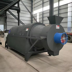 Séchoir à tube à tambour professionnel en acier inoxydable Séchoir rotatif à flux d'air chaud pour feuille de thé et riz au <span class=keywords><strong>bois</strong></span> automatique - Product Image 4