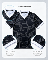 Camiseta Deportiva Digital para Hombre, Sublimada, Transpirable, de Secado Rápido, para eSports, Entrenamiento, Competencia y Uso Diario