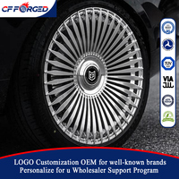 Vente flash - Jantes forgées monobloc concaves chromées polies 22x9.5 24x10 5x120 pour Range Rover SV Autobiography