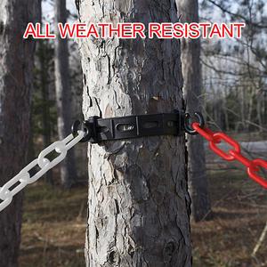 6/8/10Mm Rood Wit Trafficsafety <span class=keywords><strong>Plastic</strong></span> Barrière Keten Voor Verkeer Kegels - Product Image 5