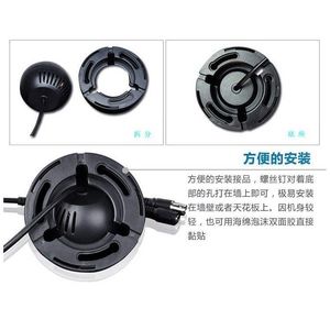 Cámara Domo con Cable para Interiores, Monitor de Alta Definición, Visión Nocturna Infrarroja, Gran Angular, Sensor CCD, Vigilancia y Seguridad - Product Image 4