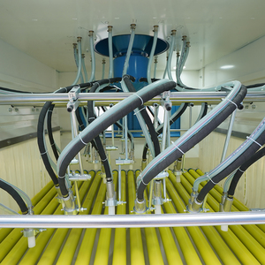 High Efficiency Automatic Roller Conveyor Sand Blasting Machine for Metal Flat Plate Workparts - Product Image 3