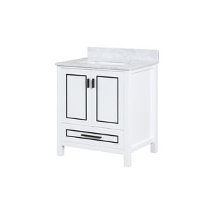 36 inch Free Standing Modern High End Bathroom Vanity <b>with</b> Ceramic Basin and Water Resistant Features bathroom vanity - Product Image 3