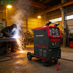 Máquina <span class=keywords><strong>de</strong></span> Soldar MIG MMA SANYU MIG-250P <span class=keywords><strong>de</strong></span> Doble Pulso <span class=keywords><strong>con</strong></span> Inversor, 250 Amperios, <span class=keywords><strong>Soldadora</strong></span> <span class=keywords><strong>de</strong></span> Aluminio <span class=keywords><strong>con</strong></span> Alimentador <span class=keywords><strong>de</strong></span> Alambre Integrado <span class=keywords><strong>de</strong></span> 15 kg - Product Image 4