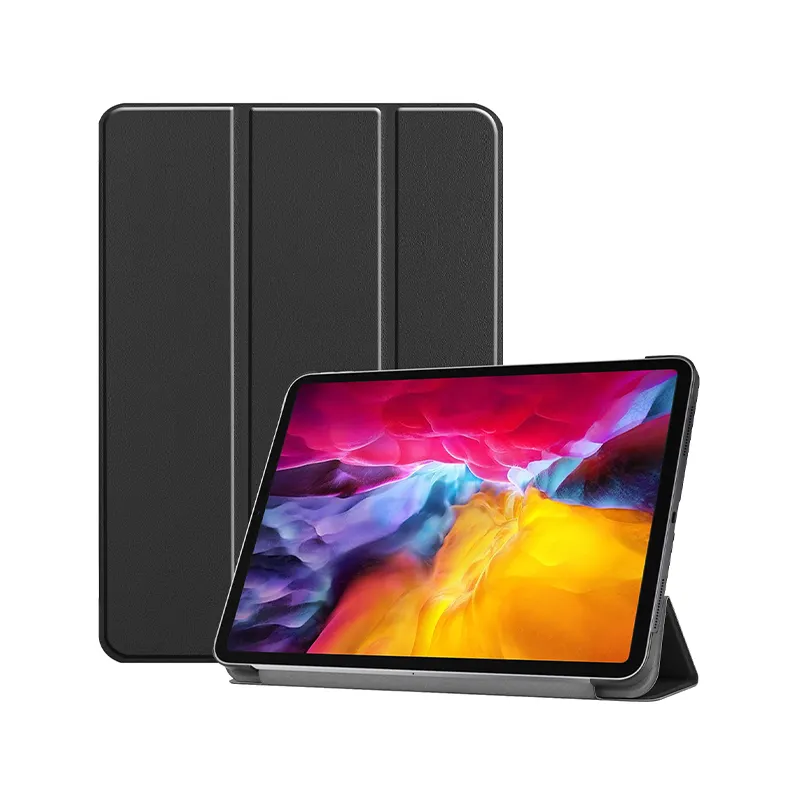 customizable Tablet Case for Apple iPad Pro 11" 2021 Multi-Angle Viewing Folio Smart Stand Cover