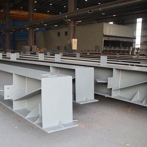 Cột thép kim loại prefab xây dựng tấm kích thước của dầm I nhỏ bằng thép, dầm giàn kết cấu thép - Product Image 4