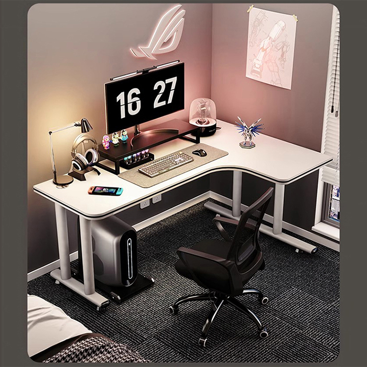 High Quality L Shaped Gaming Desk