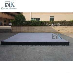 Scène de plateforme portable pour événements, scène pliante en aluminium, vente de podiums - Product Image 2
