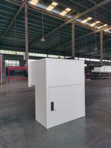 Buzón de paquete integrado de pared de acero galvanizado personalizado directo de fábrica con cerradura <span class=keywords><strong>Digital</strong></span> - Product Image 5