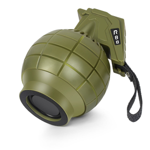 R88 lựu đạn thiết kế không dây bt di động gây sốc âm thanh loa <span class=keywords><strong>mini</strong></span> với fm đài phát thanh đèn pin hoạt động stereo bass loa trầm - Product Image 6