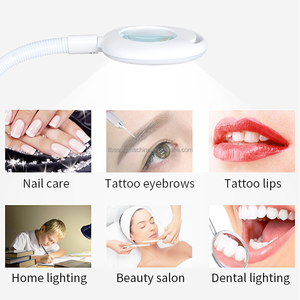 רצפת Stand מגדלת זכוכית יופי ציוד קעקוע אור מקצועי רצפת Stand קעקוע שולחן מנורת LED מנורת קעקוע - Product Image 4