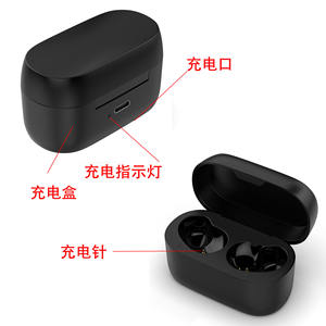 <span class=keywords><strong>Jabra</strong></span> <span class=keywords><strong>Active</strong></span> 75t Boîte de chargement de stockage de voyage Étui de chargement pour casque intra-auriculaire Indicateur de batterie LED Compatible <span class=keywords><strong>Jabra</strong></span> Elite 75t - Product Image 3