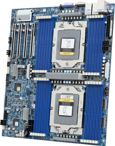 MS74-HB0 Intel Xeon 6700E-Series Processors 16 x DIMM slots 2 x LGA 4710 2 x 8-pin ATX 12V power connectors - Product Image 5