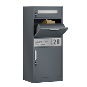 Boîte aux lettres intelligente moderne personnalisable pour maison résidentielle jardin boîte à colis verrouillable avec armoire à courrier pour application postale - Product Image 2