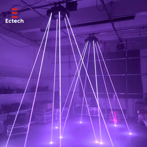 Proyectos de Iluminación Profesional, Luz Láser de Alto Impacto RGB/Colores Completos, Control DMX512, Protección IP33 para Conciertos - Product Image 4