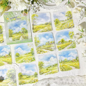 สติกเกอร์โน้ตบุ๊คสำหรับตกแต่งกันน้ำ10ชิ้นต่อแพ็กวัสดุคุณภาพสูง - Product Image 2