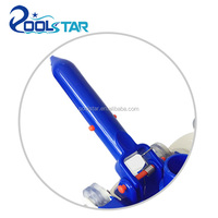 Aspirateur de piscine flexible de haute qualité avec roues, tête pivotante, accessoire de nettoyage de piscine efficace, bleu + blanc, Poolstar
