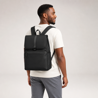 Sac à dos pour ordinateur portable en polyester minimaliste avec logo personnalisé OEM ODM pour les entreprises