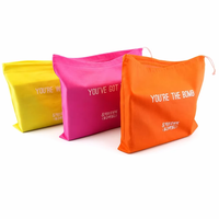 Sac de rangement en toile douce réutilisable en lin naturel et coton biologique avec cordon de serrage, protège-vêtements