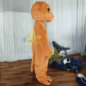 Funtoys Personalizar Leopard Lion King <span class=keywords><strong>Simba</strong></span> Mascot <span class=keywords><strong>Disfraz</strong></span> Personaje de dibujos animados Disfraces Anime Cosplay Kits Halloween para adultos - Product Image 5