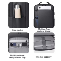 Sac à dos pour ordinateur portable de grande capacité de haute qualité avec logo personnalisé, extensible, avec port USB, sac à dos de voyage, sac à dos pour ordinateur portable