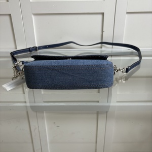Bolsos de lona de lujo 2025 para mujer con forro de PVC, cierre de hebilla impermeable, bolso de estilo de verano resistente al agua de Color sólido - Product Image 5
