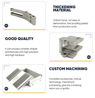 OEM ODM Fabrication de tôle personnalisée Pièces de rechange de poinçonnage CNC Pièces en aluminium dans l'usinage Usinage de l'aluminium CNC