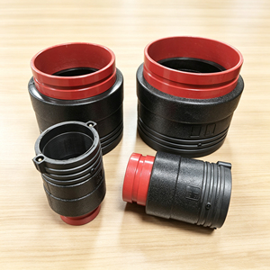 Accesorios de Electrofusión HDPE de 160 mm, Acoplador de Acero y Plástico, Accesorios de Tubería de PE, Electrofusión de Acero, Conversión Directa para <span class=keywords><strong>Gas</strong></span> y Agua - Product Image 5