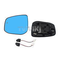 1 Paire de Rétroviseurs Latéraux avec Verre Bleu et Avertisseur d'Angle Mort pour Toyota RAV4 2026, Verre de Rétroviseur Latéral Anti-Éblouissement