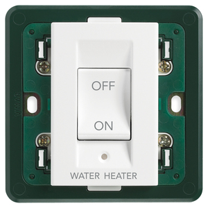 <b>Water</b> <b>Heater</b> <b>Switch</b> 32A 2P White On Off Toggle Control - Product Image 1