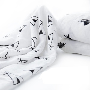 100% bio <span class=keywords><strong>Coton</strong></span> <span class=keywords><strong>Mousseline</strong></span> Couverture Couverture De Langes pour bébé - Product Image 1